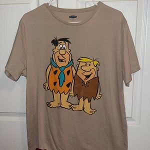 Old Navy XL flint stones tee